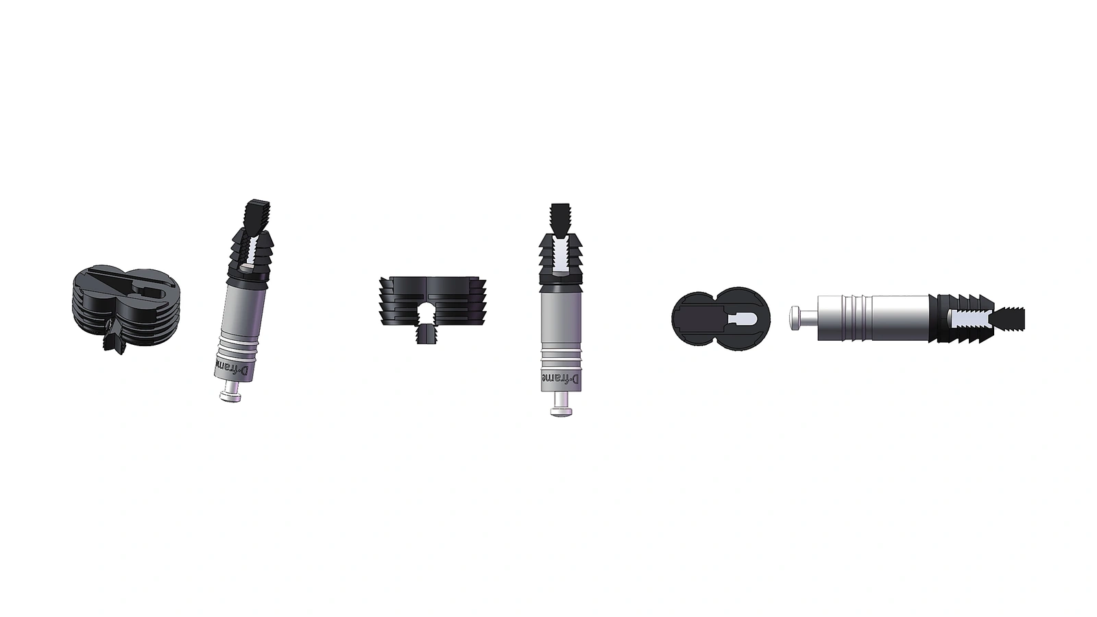 D002 concealed furniture connector